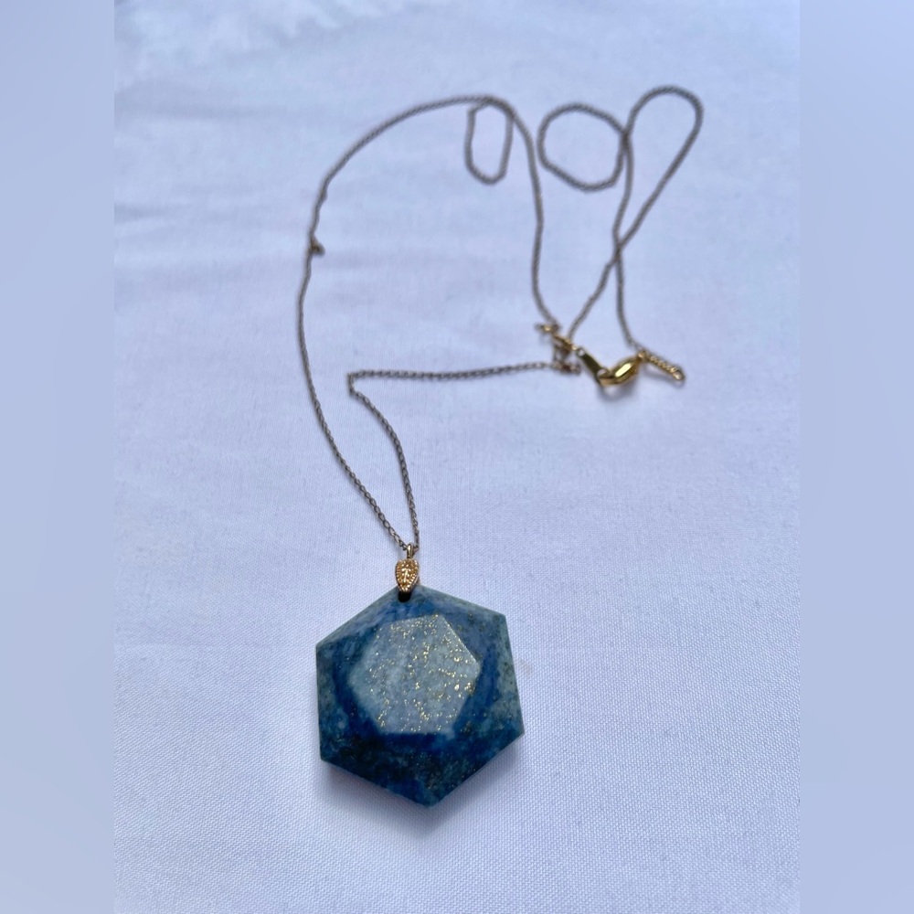Lapis Lazuli Gold Necklace